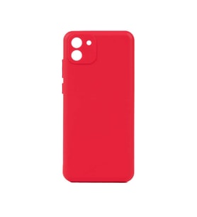 Kvy Samsung Galaxy A03 Biye Silikon Kılıf (Kırmızı)