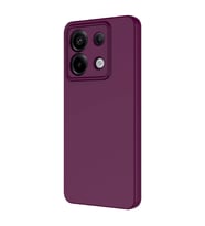 Xiaomi Redmi Note 13 Pro 5G Kılıf Mara Lansman İç Yüzeyi Kadife Kılıf (Koyu Mor)