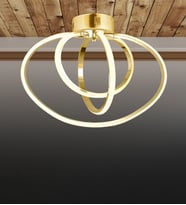 Jüpiter 3'Lü led Avize (Gold)
