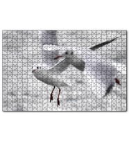 Cakapuzzle Deniz ve Martılar  Puzzle Yapboz MDF (Ahşap) (1000 Parça)