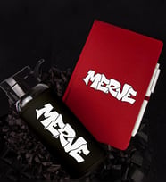 Kişiye Özel Defter Kalem Ve Matara Hediye Seti 94251 (Bordo)