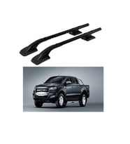 FORD RANGER KROM VE SİYAH ARA  ATKISIZ TAVAN ÇITASI TÜM MODELLER (Siyah)