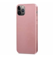 Vendas iPhone 13 Pro Premier Soft Serisi Silikon Kılıf + Cam Ekran Koruyucu (Rose)