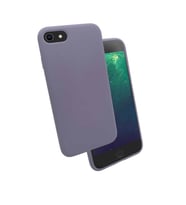 Apple iPhone SE 2020 Kılıf Zore Silk Kadife İç Yüzey Kılıf (Lila)