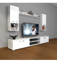 Decoraktiv Eko 5da Mdf Dvd Tv Ünitesi Tv Sehpası (Beyaz)