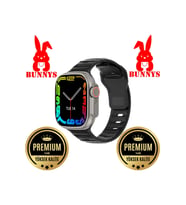 WATCH 8 Ultra Akıllı Saat Samsung Galaxy Note FE Uyumlu Smart Watch Konuşma Özellikli (Siyah)