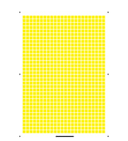1x1 cm KARE PUL ÇIKARTMA ETİKET - 816 adet (Sarı)