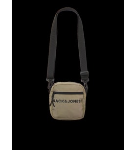 JACK JONES Erkek Omuz Çantası 12263803 (Bej)
