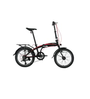 Bisan FX 3500 Katlanır Bisiklet (Siyah-Kırmızı)