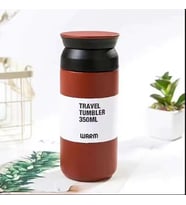 500ml Taşınabilir Paslanmaz Çelik Termal Tumbler Termos (Bordo)