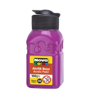 Akrilik Boya 100 Ml 1 Adet Nova Color Akrilik Boyalar 100 Ml 1 Adet (Fuşya)