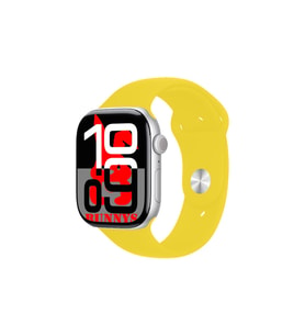Açık Mavi Akıllı Saat Watch10 2025 Hediyeli AMOLED EKRAN (Gümüş-Sarı)