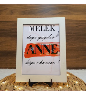 Anneler Gününe Özel Çerçeve (Beyaz)