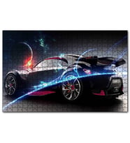 Cakapuzzle Elektrikli Citroen Survolt ve Gezegenler  Puzzle Yapboz MDF (Ahşap) (255 Parça)