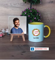 Yılbaşı Hediyesi Fotoğraflı Dekoratif Taş, Kupa Bardak Beyaz Hediye (Model 7)