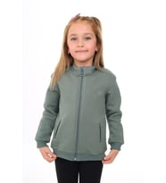 Toontoy Kız Çocuk Nakışlı Hırka (Yeşil)