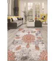 Dijital Kaymaz Taban Yıkanabilir Modern Renkli Salon Halısı Mutfak Halısı Yolluk ND-HT-1520 (Çok Renkli)