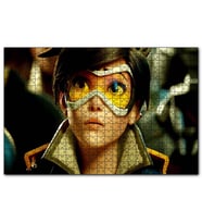 Cakapuzzle Overwatch Agent Tracer Oyunları Görseli  Puzzle Yapboz MDF (Ahşap) (1000 Parça)