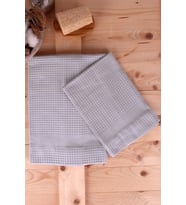 (40x60)&(60x110) 2'li Pike Çok Amaçlı Havlu Seti (Gri)