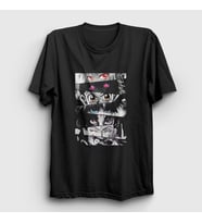 Presmono Unisex Beyaz Eyes Anime Hunter X Hunter T-Shirt 237992tt (Siyah)