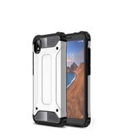 Xiaomi Redmi 7A Kılıf Crash Zırh Silikon Kılıf (Gri)