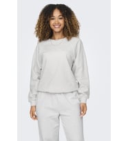 Only Kadın O-Yaka Basic Sweatshirt - 15325979 (Gri)
