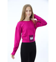 Toontoy Kız Çocuk Baskılı Sweatshirt (Fuşya)