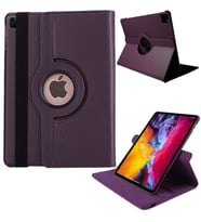 Apple Ipad Pro 11 2. Nesil  3. Nesil 4. Nesil 11 inç Döner Standlı Tablet Kılıfı (Mor)