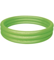 62008 Şişirme Pompasıyla -Bestway 51024, 3 Boğum Çocuk Havuzu, 102x25 cm (Yeşil)