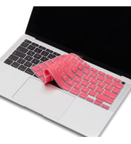 Laptop MacBook Air 13inc Klavye Koruyucu A2179 A2337 2020 2021 İngilizce Türkçe (Pembe)