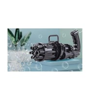Bubble Machine Pilli Köpük Tabancası (Siyah)