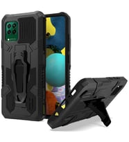 Huawei P40 Lite Zırh Tank Kılıf Yüksek Koruma (Siyah)