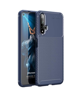 Microsonic Huawei Nova 5T Kılıf Legion Series (Lacivert)