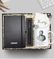 Kişiye Özel Tasarım Kupa & Defter & Mat Roller Kalem Öğretmenler Günü Hediye Seti (Model 9)