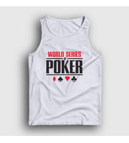 Presmono Unisex Sarı Wsop World Series Of Poker Atlet 363561tt (Beyaz)