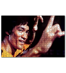 Cakapuzzle Bruce Lee Kungfu Dövüş Sanatı  Puzzle Yapboz MDF (Ahşap) (1000 Parça)