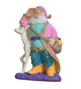 GEYİKLİ NOEL BABA BİBLO HS502 (Pembe)