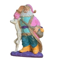 GEYİKLİ NOEL BABA BİBLO HS502 (Pembe)