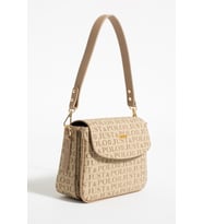 Just Polo Yeni Sezon Kolon Askılı 4 Bölmeli Kadın Omuz Çantası 25x15cm PBU2174 (Vizon)