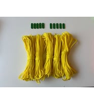 20 Metre x 5 Adet-Gergi Aparatlı İp (Sarı)