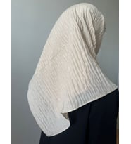 Moda Kaşmir Safir Kadın Eşarp (Kirli Beyaz)