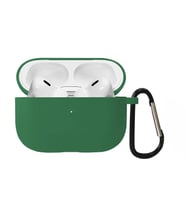 Microsonic AirPods Pro 2.Nesil Liquid Silicone Lansman Mor (Koyu Yeşil)