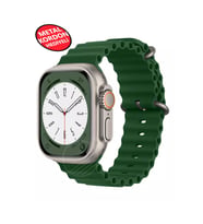 Ultra 2 Akıllı Saat Çelik Kordon Hediyeli Gri Kasa 49mm Nfc Bildirim Sesli Arama Özellikli LG68 (Kum Beji)