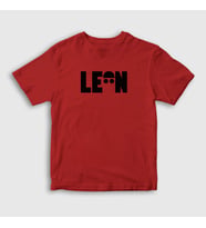 Presmono Unisex Çocuk Beyaz Cap Film Leon T-Shirt 246732tt (Kırmızı)