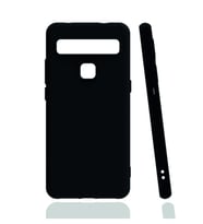 TCL 10L Kılıf Kamera Korumalı Silikon Rubber Arka Kapak (Siyah)