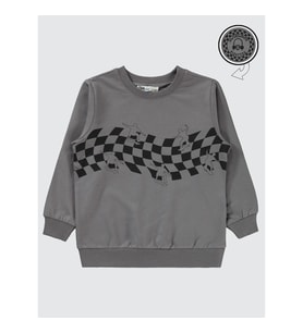 Civil Boys Erkek Çocuk Sweatshirt 2-5 Yaş Antrasit (Antrasit)