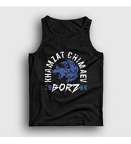 Presmono Unisex Beyaz Borz Khamzat Chimaev Mma Ufc Atlet 427023tt (Siyah)