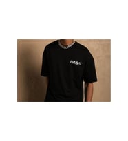Unisex Oversize Nasa Tshirt (Siyah)