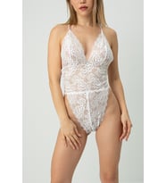 DoReMi Dantelli Çapraz Askılı Baybdoll-291 (Ekru)