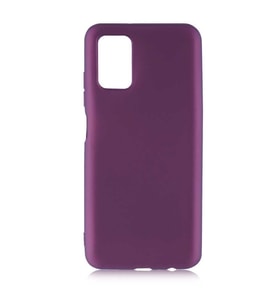 Galaxy A03S Kılıf Zore Premier Silikon Kılıf (Mürdüm)